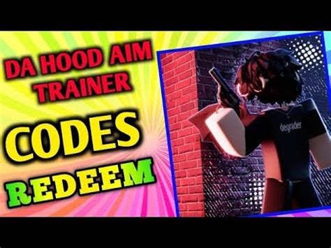 da hood aim trainer codes|Da Hood Aim Trainer Codes [July 2023] NEW